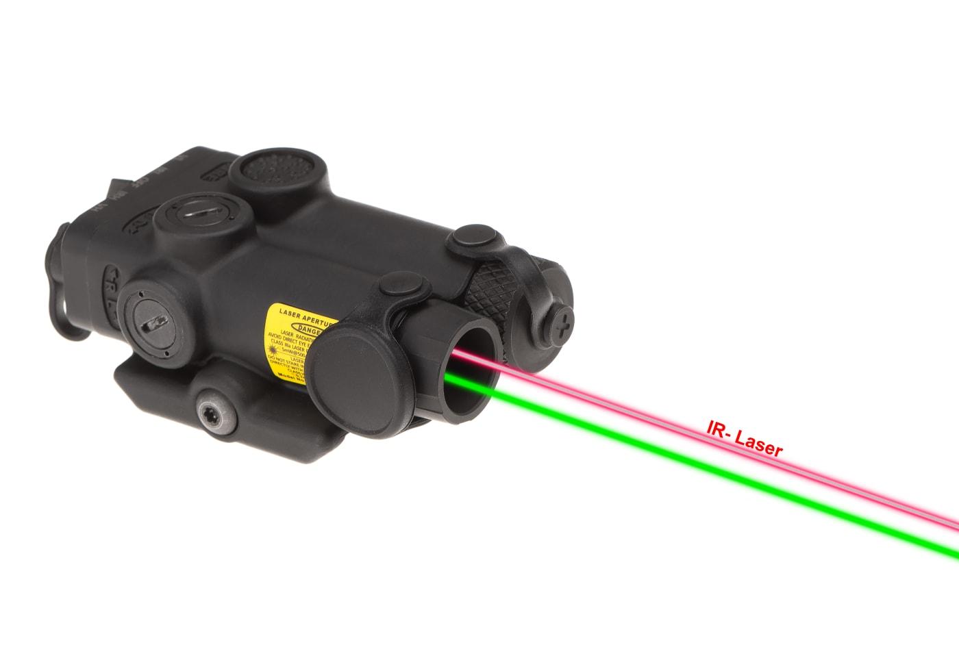 Holosun LE221 Elite Co-Axial Laser Green + IR Black