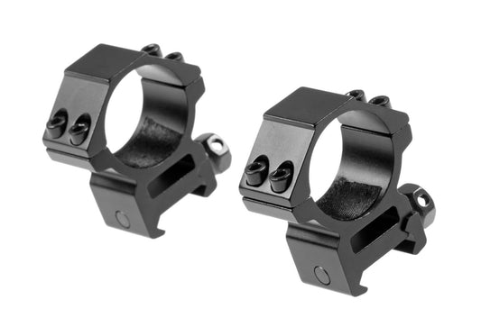 Pirate Arms 30mm Medium Type Mount Rings Black