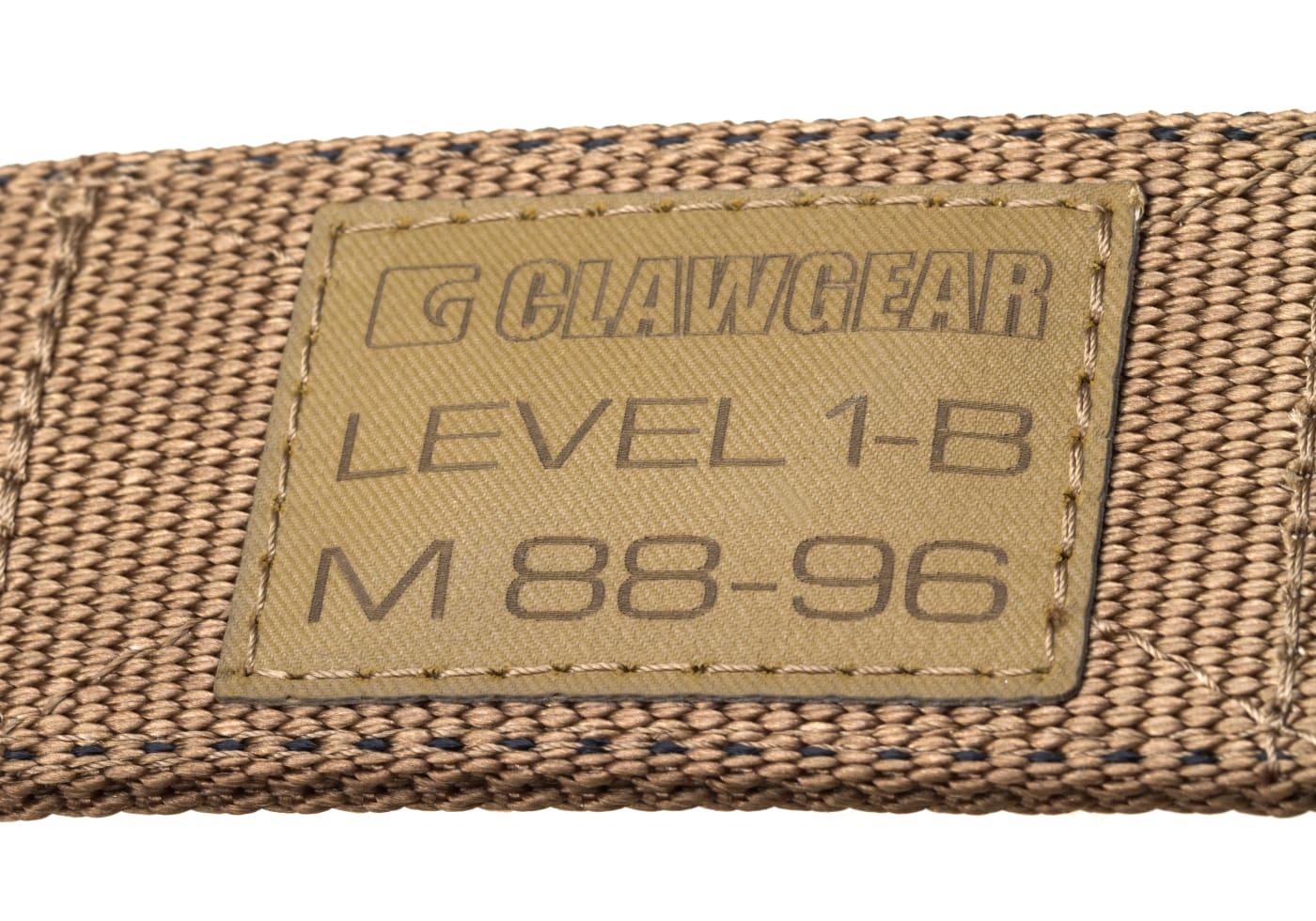 Clawgear Level 1-B Belt Coyote