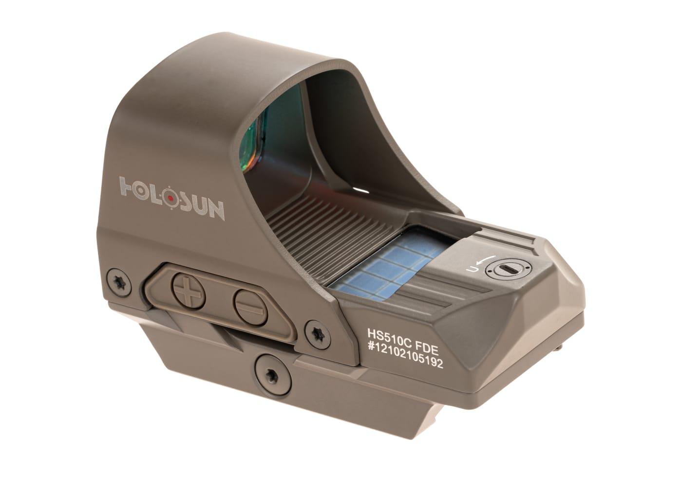 Holosun HS510C Solar Red Circle Dot Sight Dark Earth
