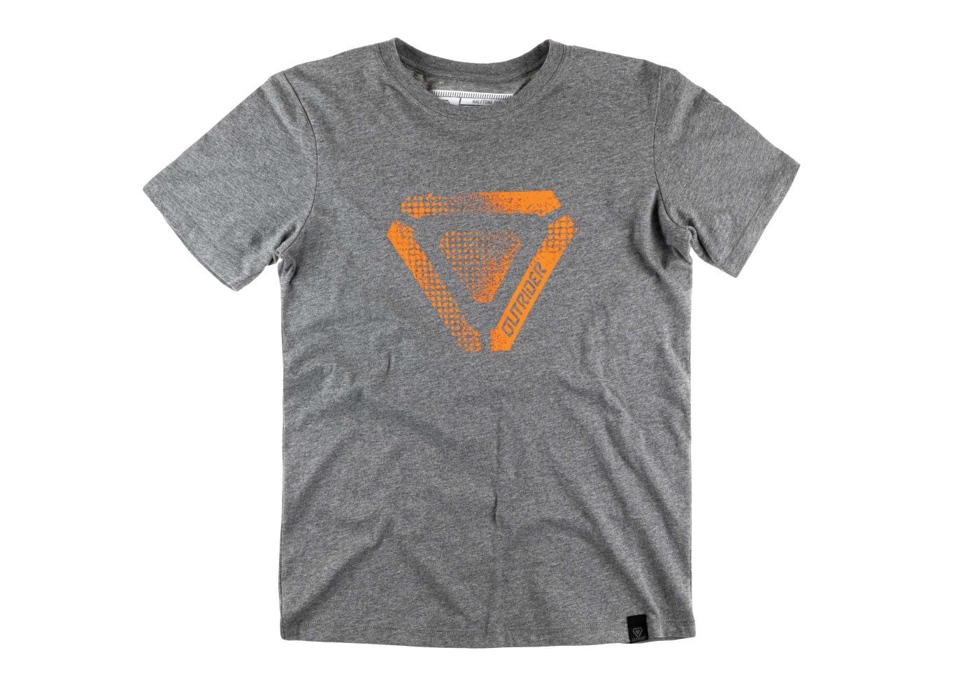 Outrider OT Halftone Tee Dark Grey