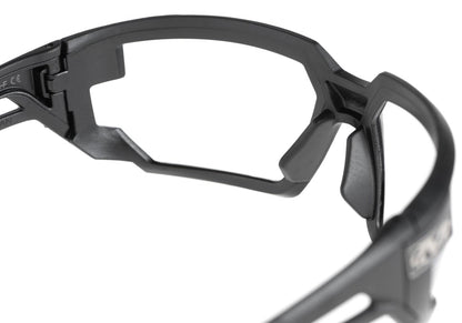 Mechanix Wear Type-X Glasses Clear Lens Black