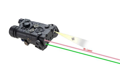 WADSN L-3 NGAL Illuminator / laser module Green + IR Black