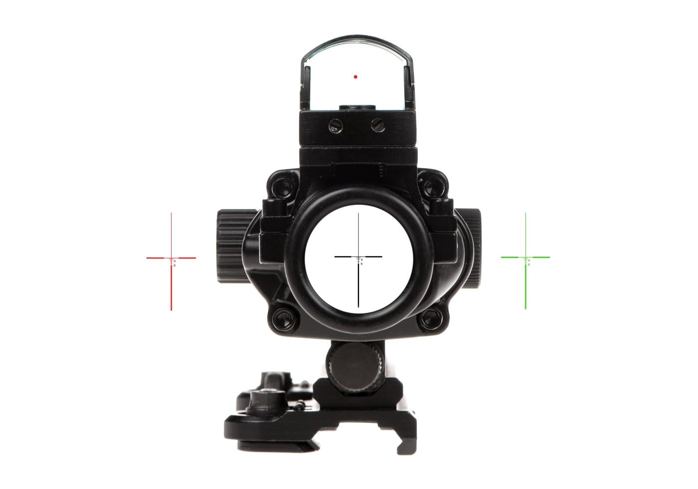 Aim-O 4x32IR QD Combo Combat Scope Black