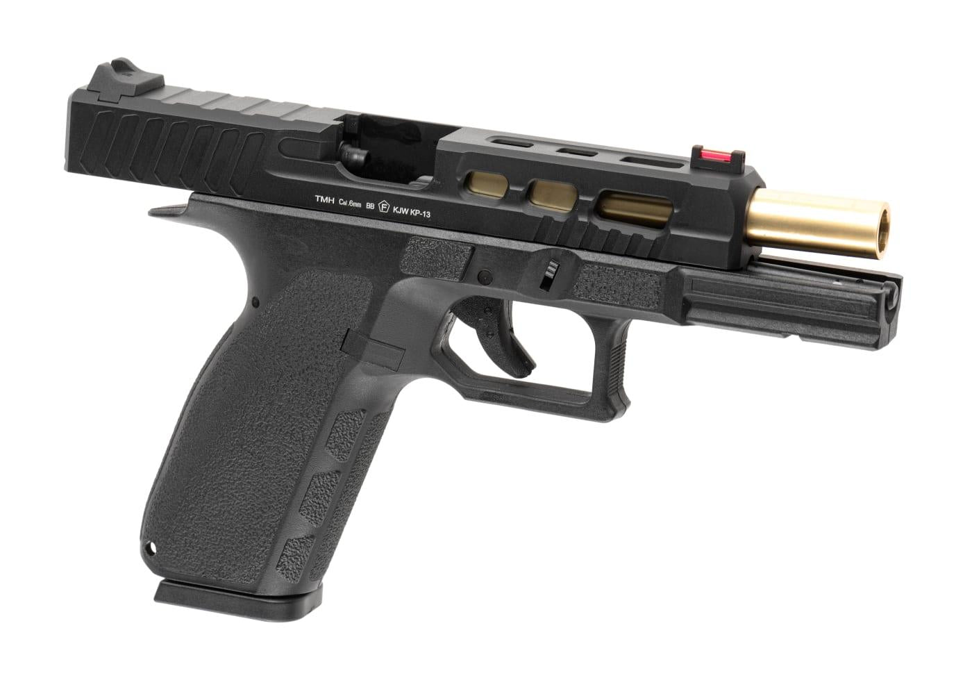 KJW KP-13 Custom Metal Version GBB Pistol Black