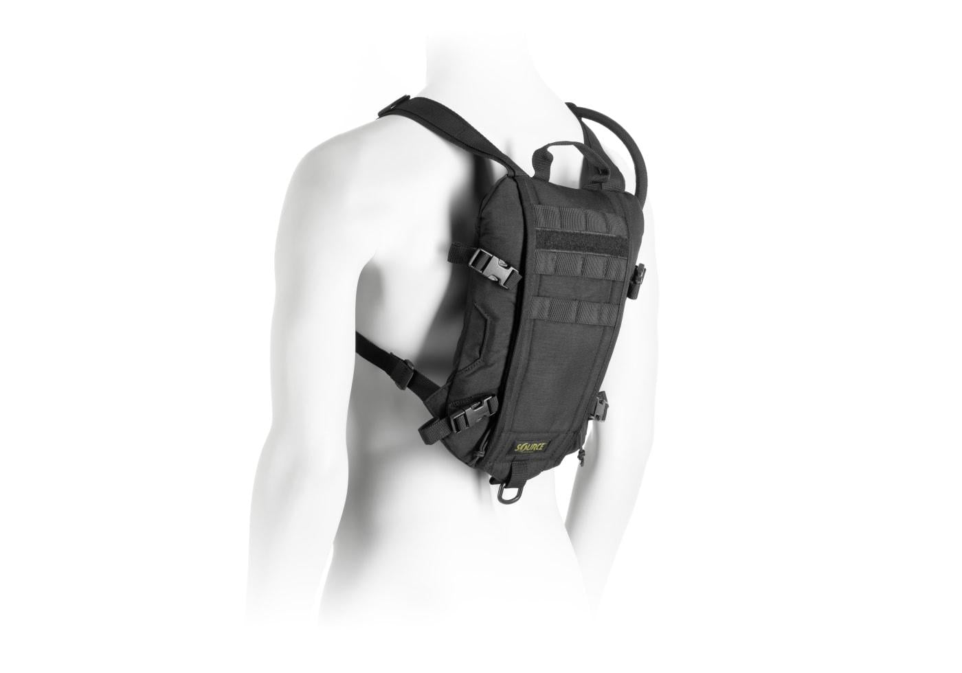 Source Rider 3L Low Profile Hydration Pack Black