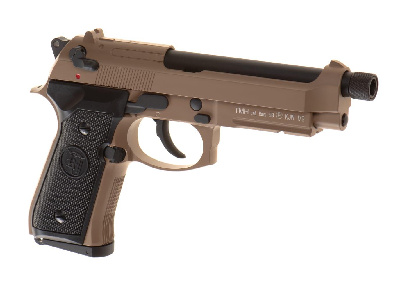 KJW M9 A1 TBC Full Metal GBB Pistol Black