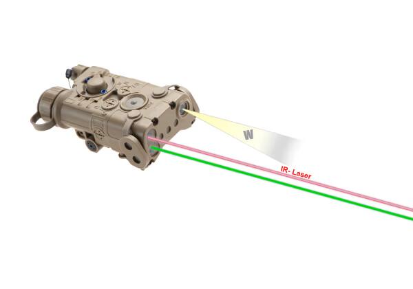 WADSN NGAL Illuminator / Laser Module Green Dark Earth