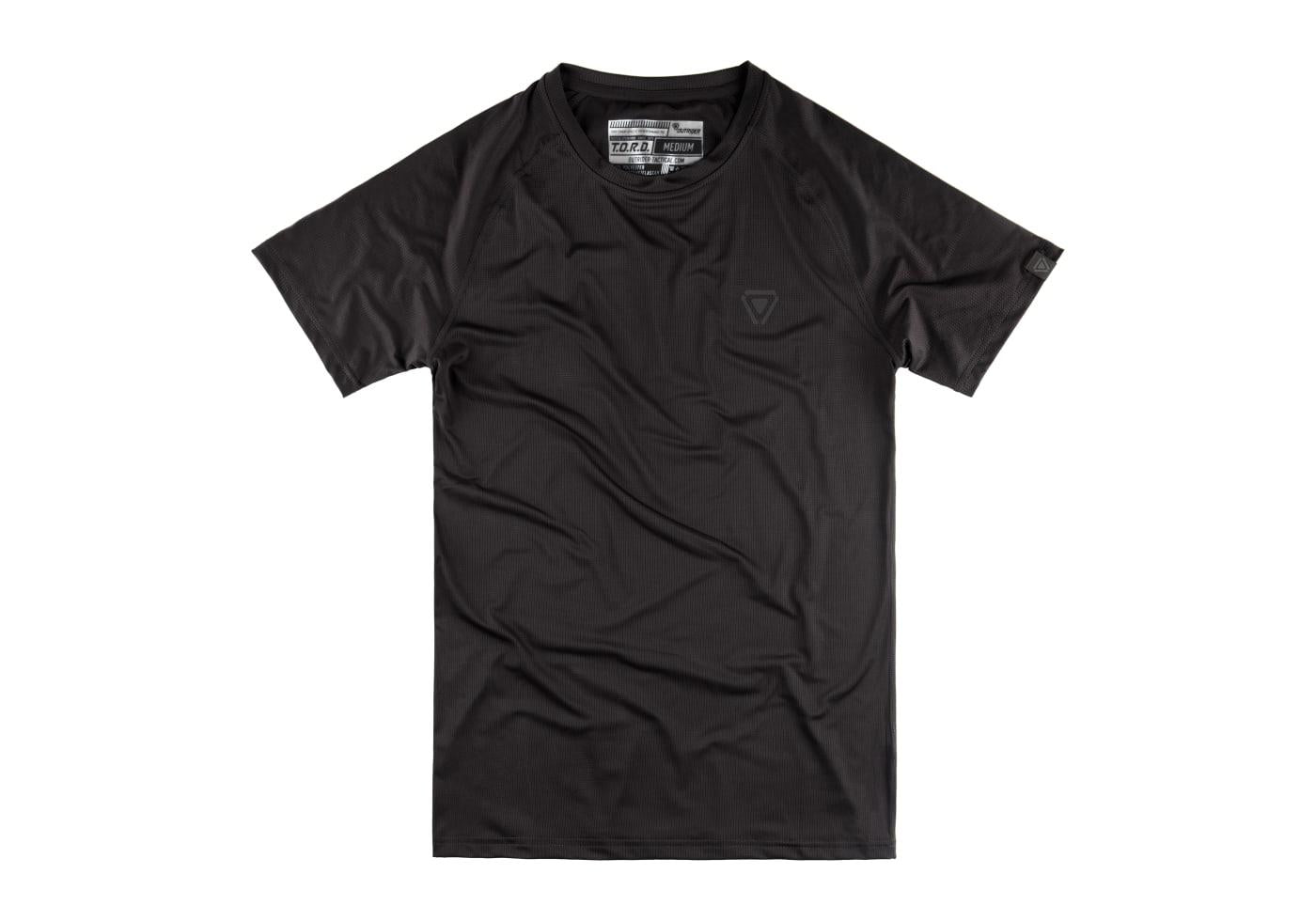 Outrider T.O.R.D. Covert Athletic Fit Performance Tee Black