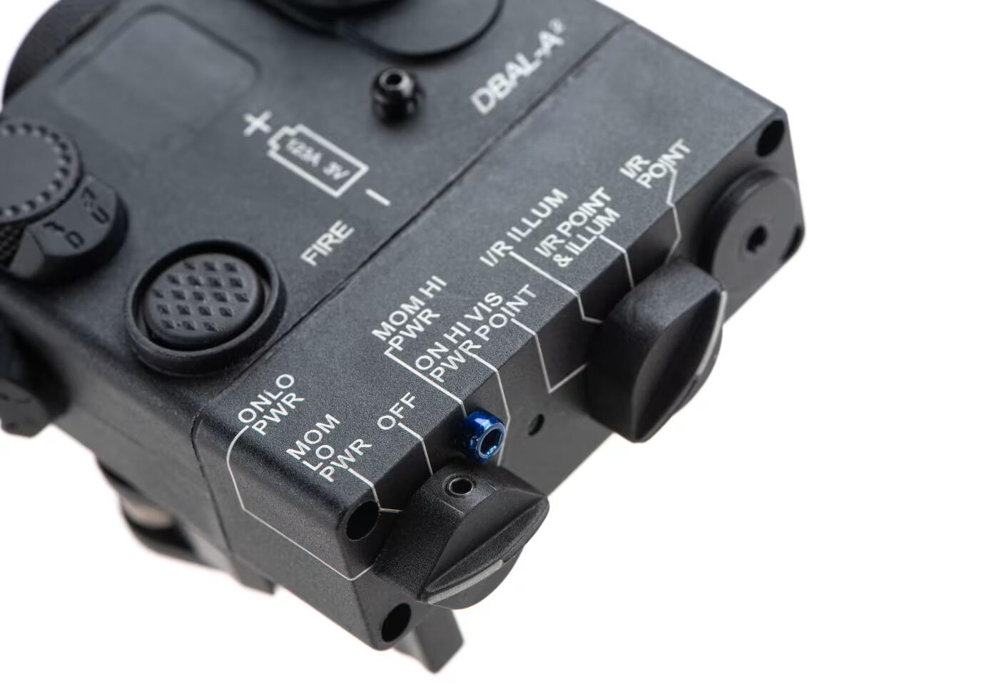 WADSN DBAL-A2 Aiming Device Green Laser + IR Laser/IR LED Black