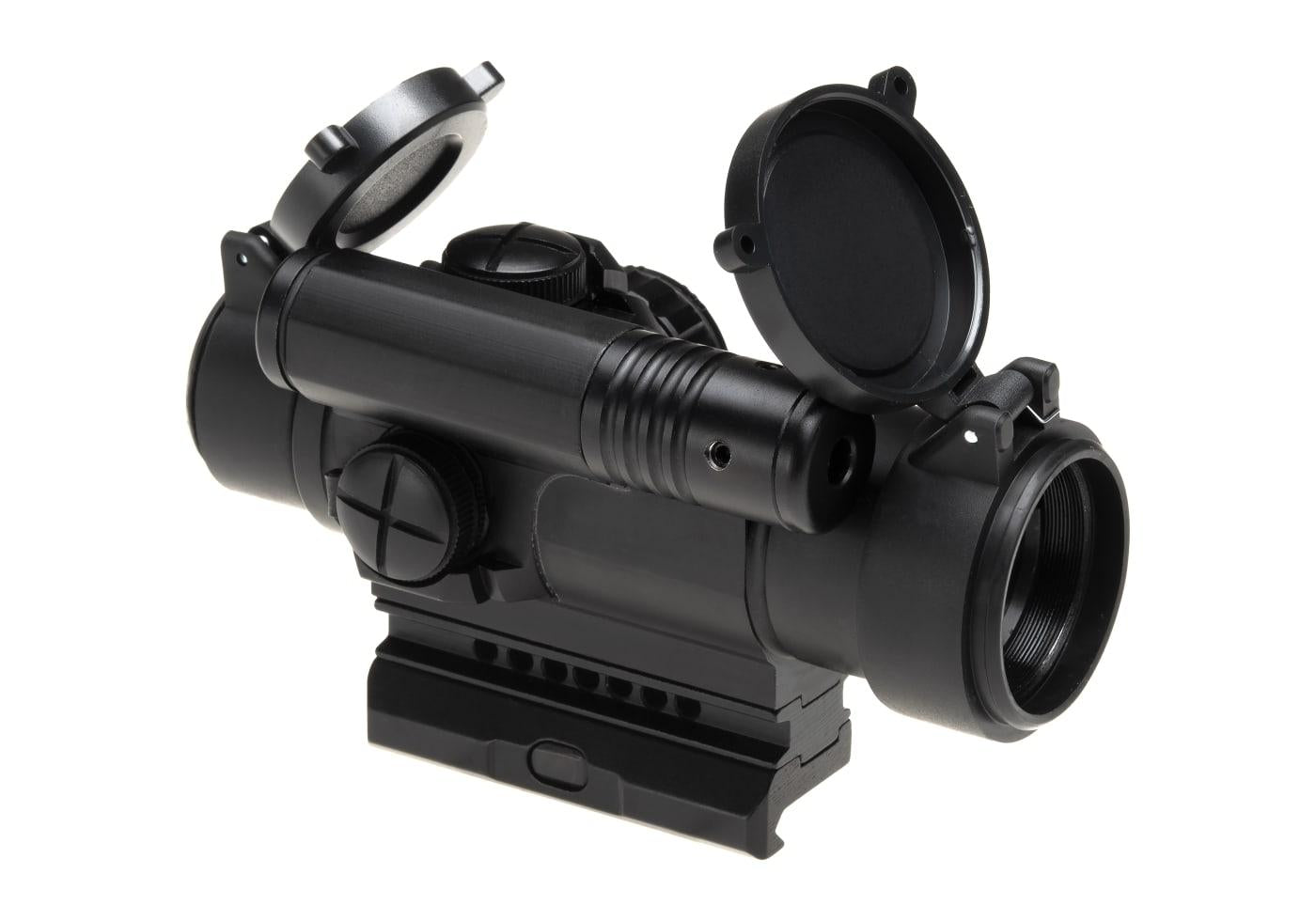 Aim-O M4 Red Dot with Laser Black
