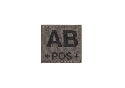 Clawgear AB Pos Bloodgroup Patch