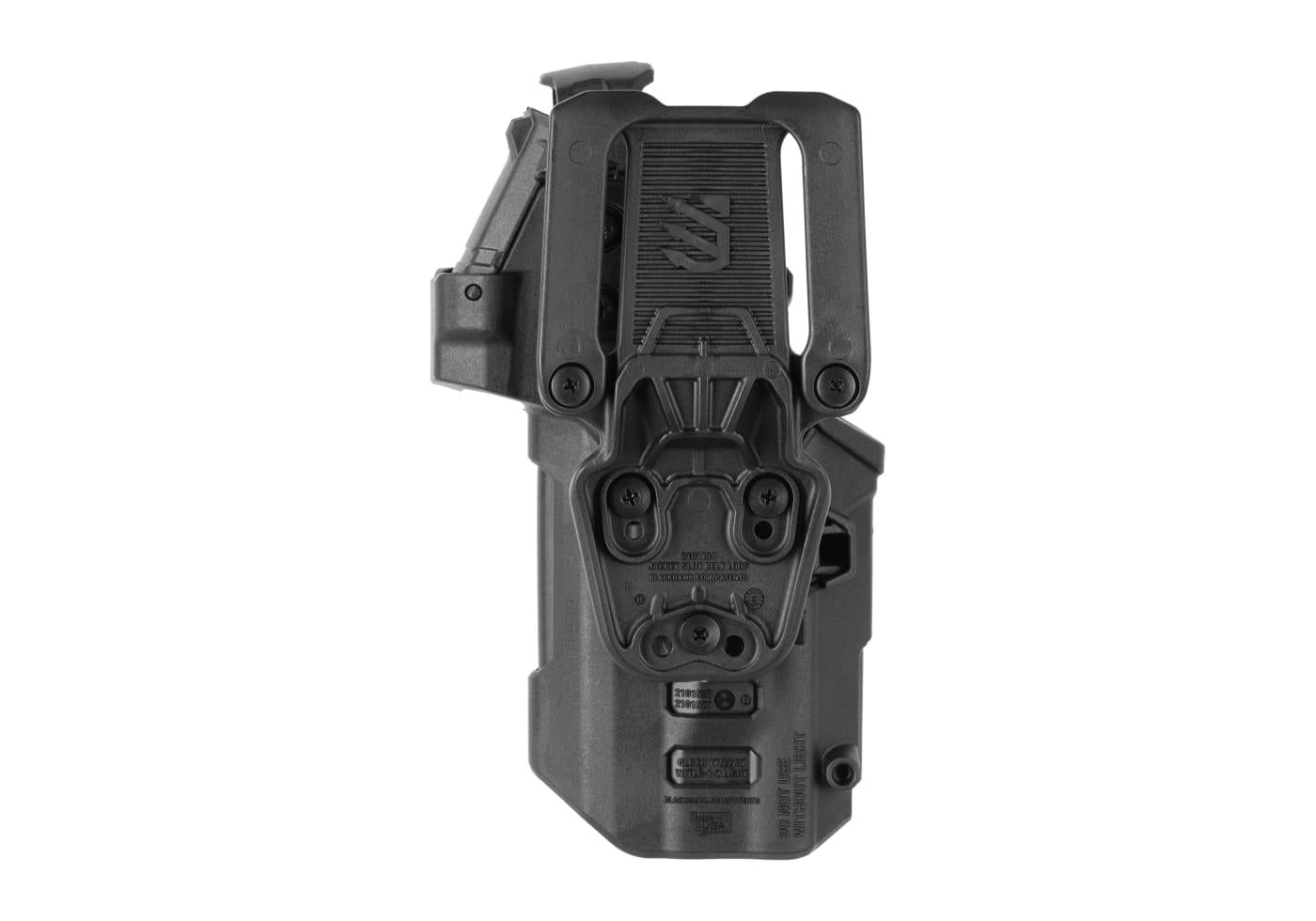 Blackhawk T-Series L3D Duty Holster RDS for Glock 17/19/22/23/31/32/47 TLR-1/2 Right Side Black