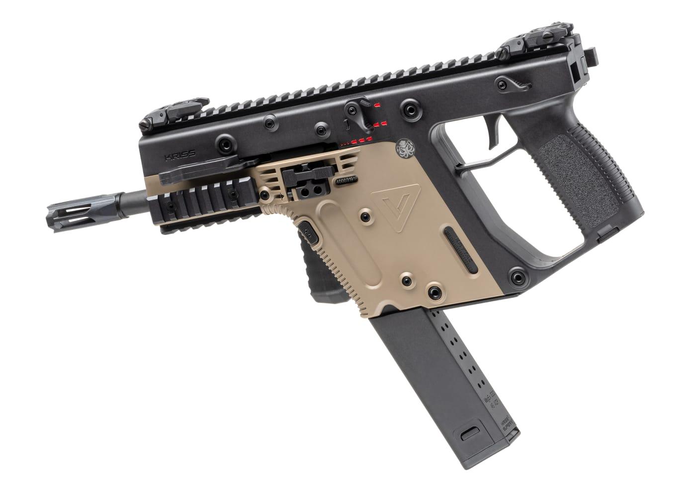 Krytac Kriss Vector V2 Folding Stock Version AEG Black & Dark Earth