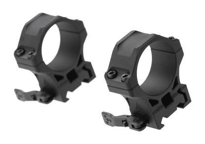 Leapers Accu-Sync QR 34mm Medium Profile Rings Black
