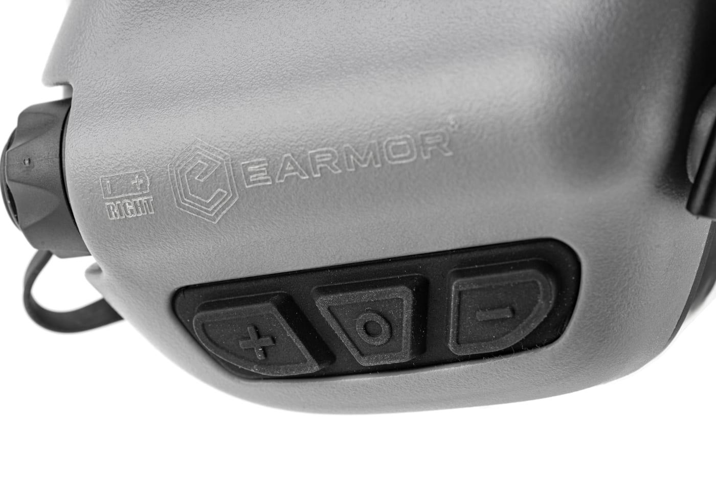 Earmor M32 Tactical Communication Hearing Protector Grey