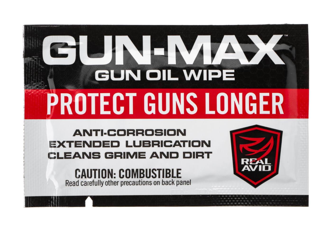 Real Avid Gun-Max Gun Oil Wipes