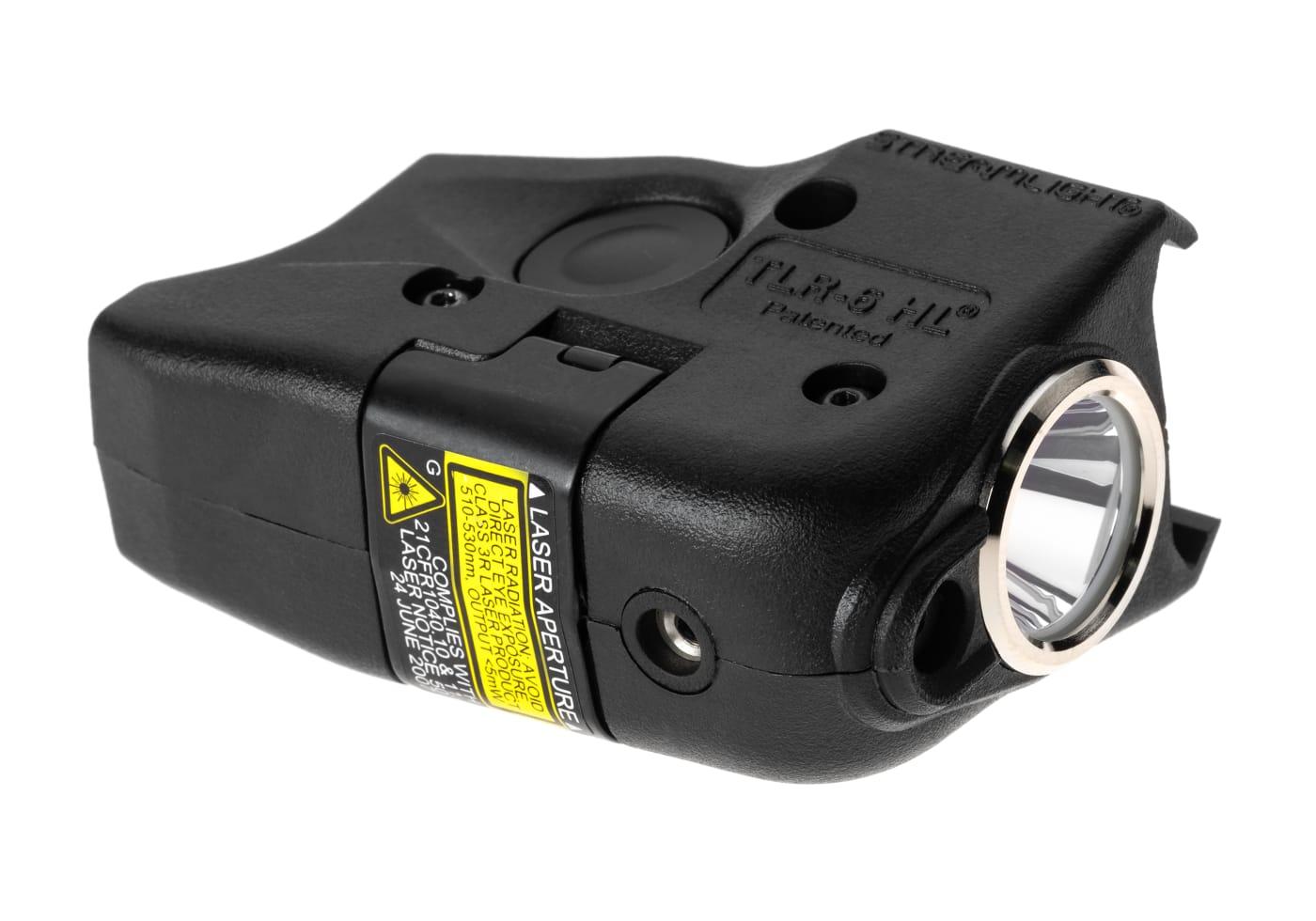 Streamlight TLR-6 HL For Full-Sized Glock Pistols Gen 3/4/5 Green Laser Black