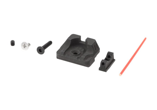 PTS Syndicate ZEV Combat Sight Front & Rear for Glock Black