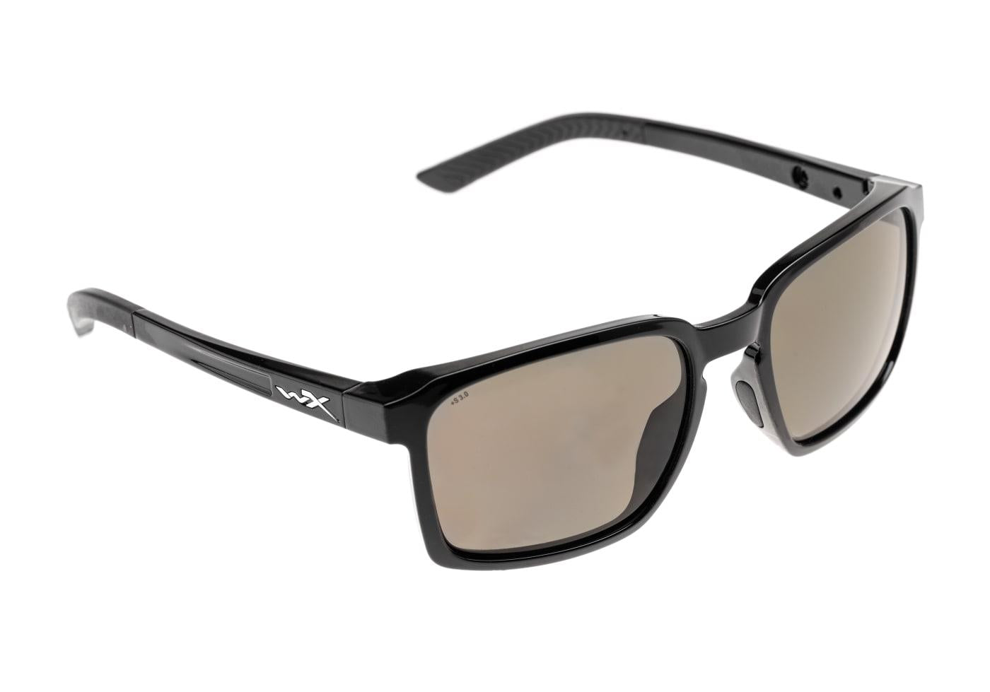Wiley X WX Alfa Captivate Polarized Grey Black