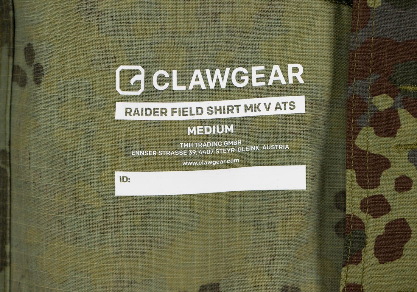 Clawgear Raider Field Shirt MK V ATS Flex Flecktarn