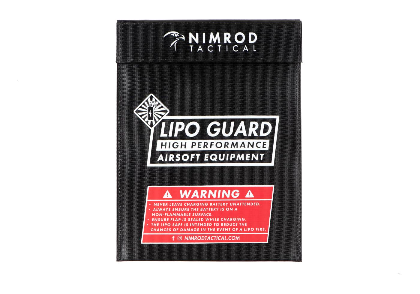 Nimrod Airsoft Battery Lipo Safe Charging Bag 23x30