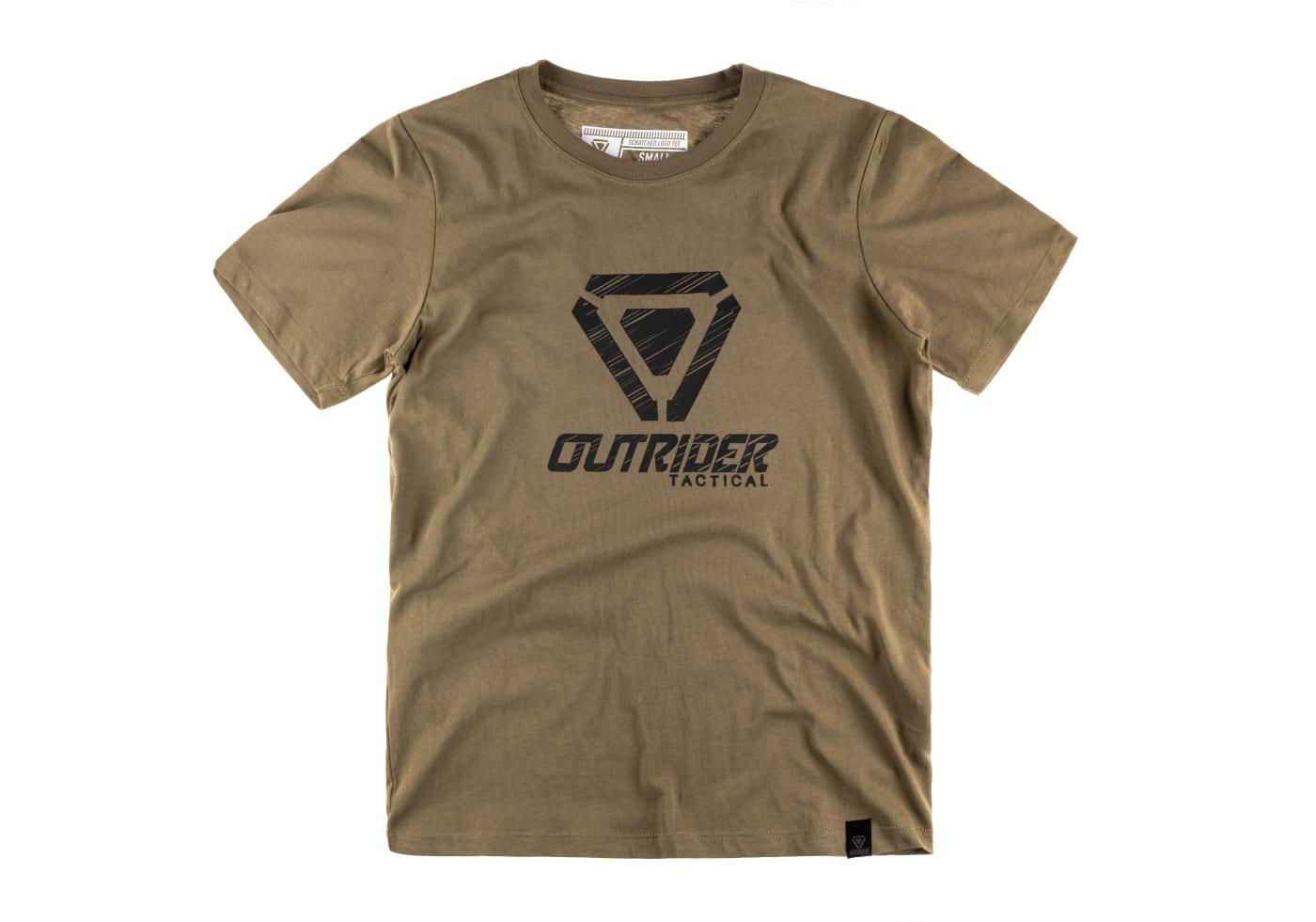 Outrider OT Scratched Logo Tee Crocodile