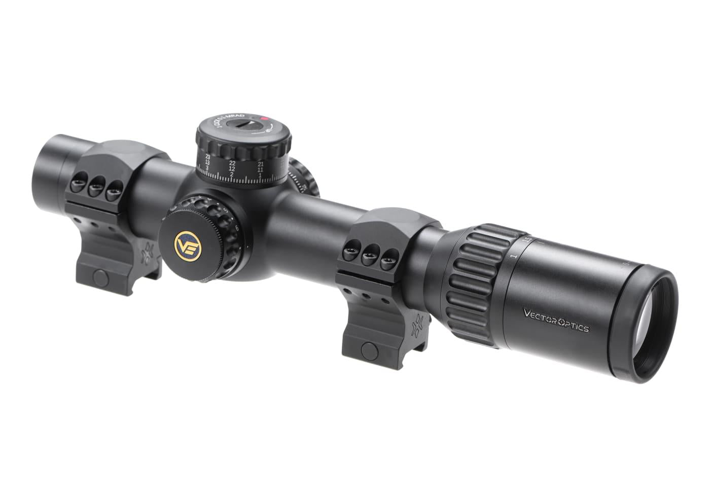 Vector Optics Continental x10 1-10x28 ED CTR Black