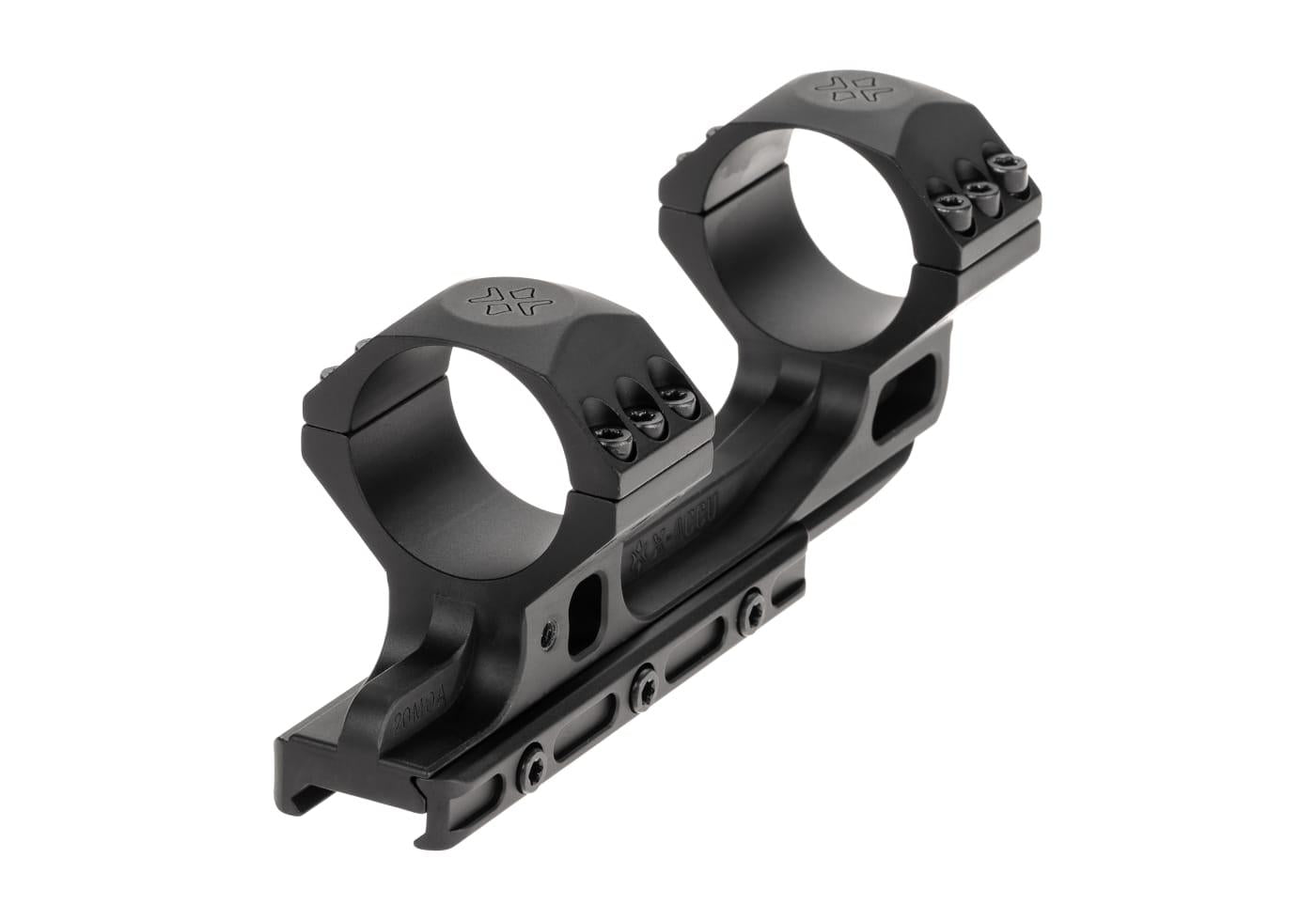 Vector Optics 34mm Cant 20 MOA One Piece High Picatinny Mount Black