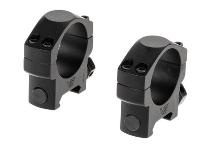 Vector Optics 30mm Low Profile Weaver Rings Black