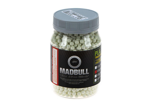 Madbull 0.25g Bio Tracer 6mm BB PLA 2000rds