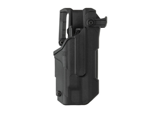 Blackhawk T-Series L3D Duty Holster for Glock 17/19/22/23/31/32/47 TLR-1/2 Right Side Black
