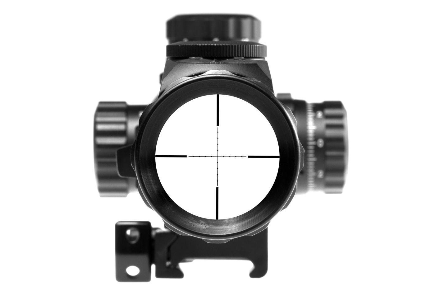 Leapers 4-16x44 30mm AOIEW Accushot Premium TS Rifle Scope Black