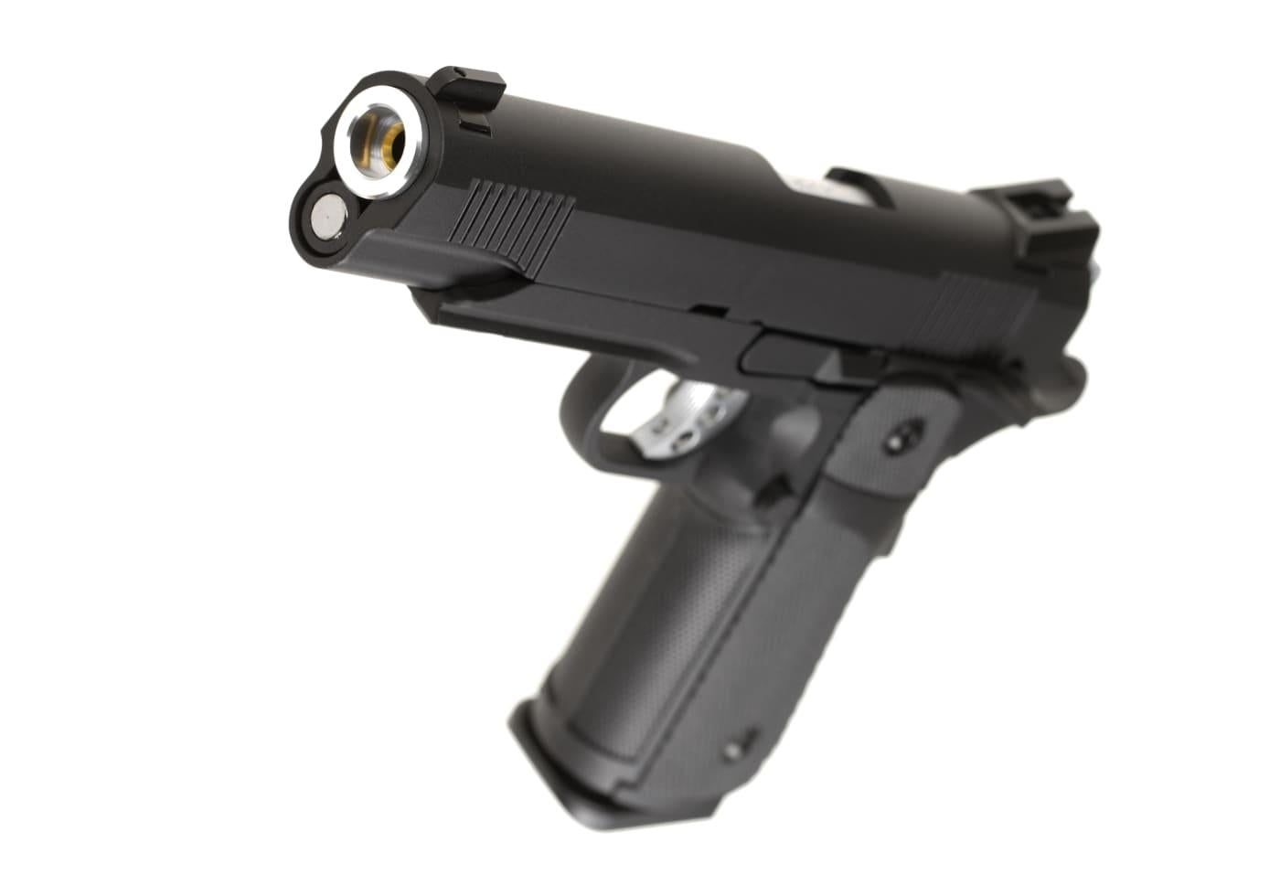 KJW Hi-Capa 5.1 Full Metal GBB Pistol Black