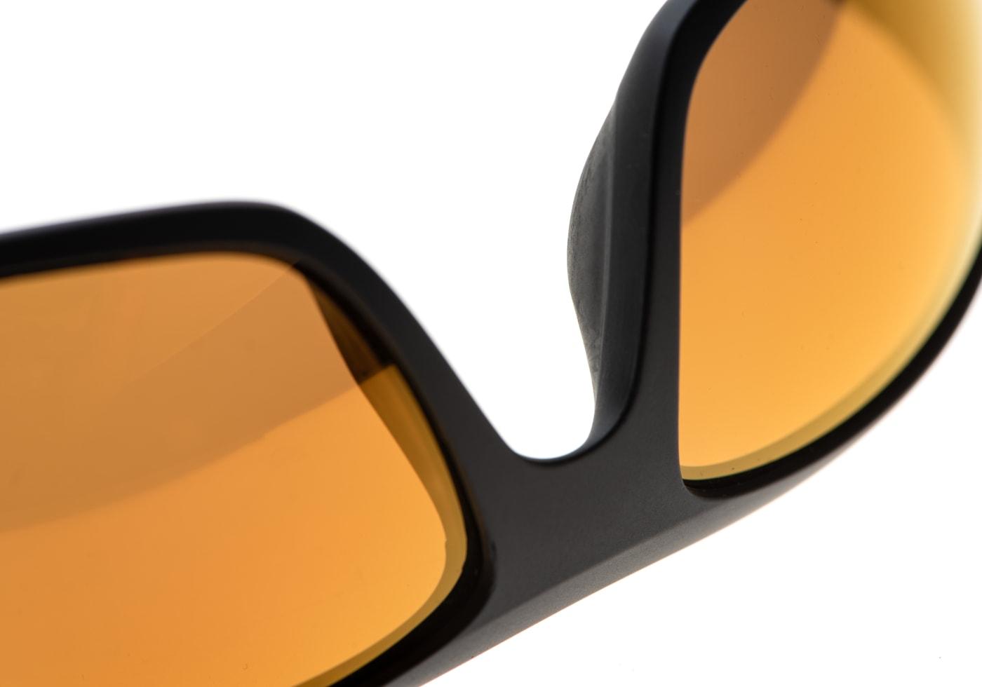 Wiley X WX Omega Captivate Polarized Bronze Mirror Black