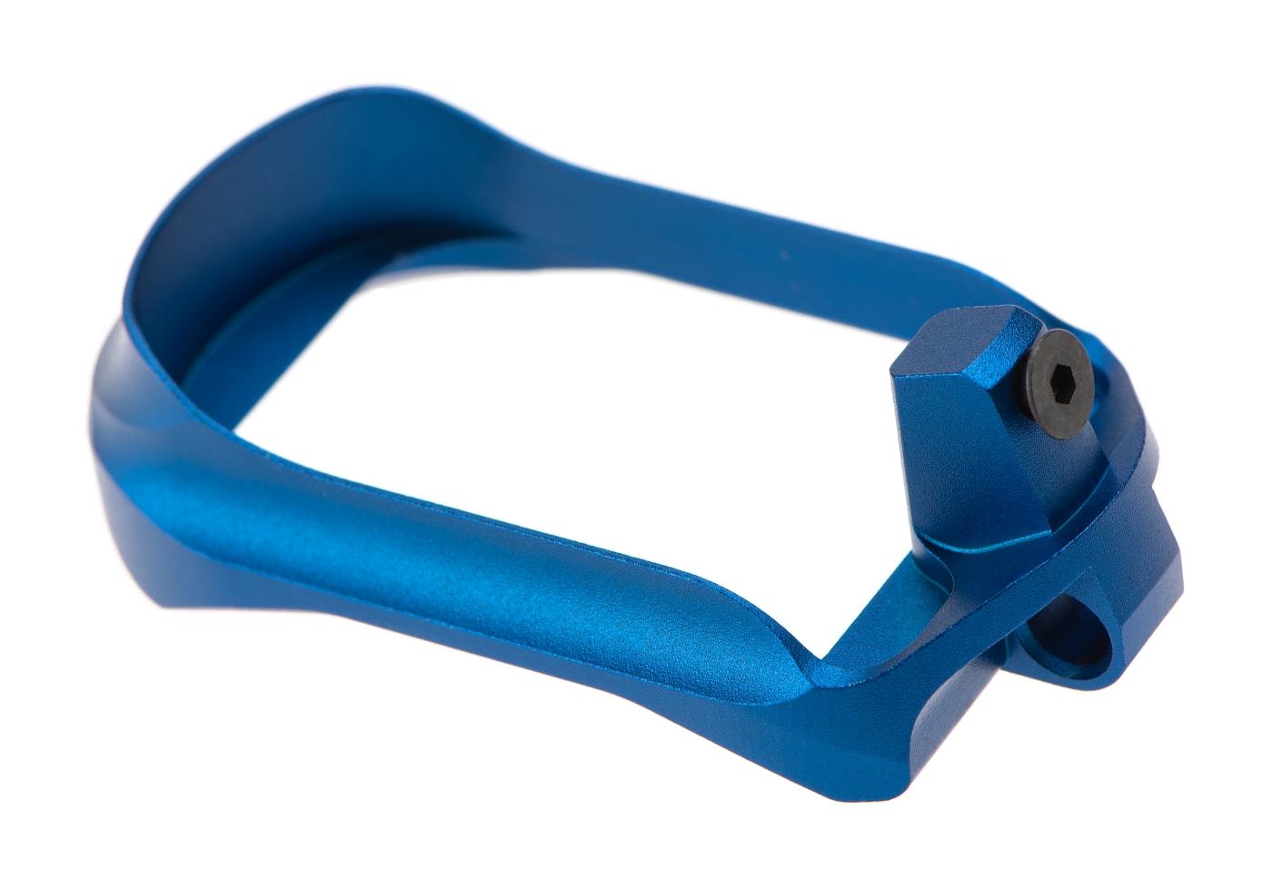 TTI Airsoft CNC Magwell for AAP01 Blue