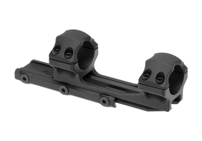 Leapers Accu-Sync 25.4mm Medium Profile 50mm Offset Rings Black