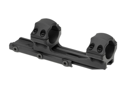 Leapers Accu-Sync 25.4mm Medium Profile 50mm Offset Rings Black