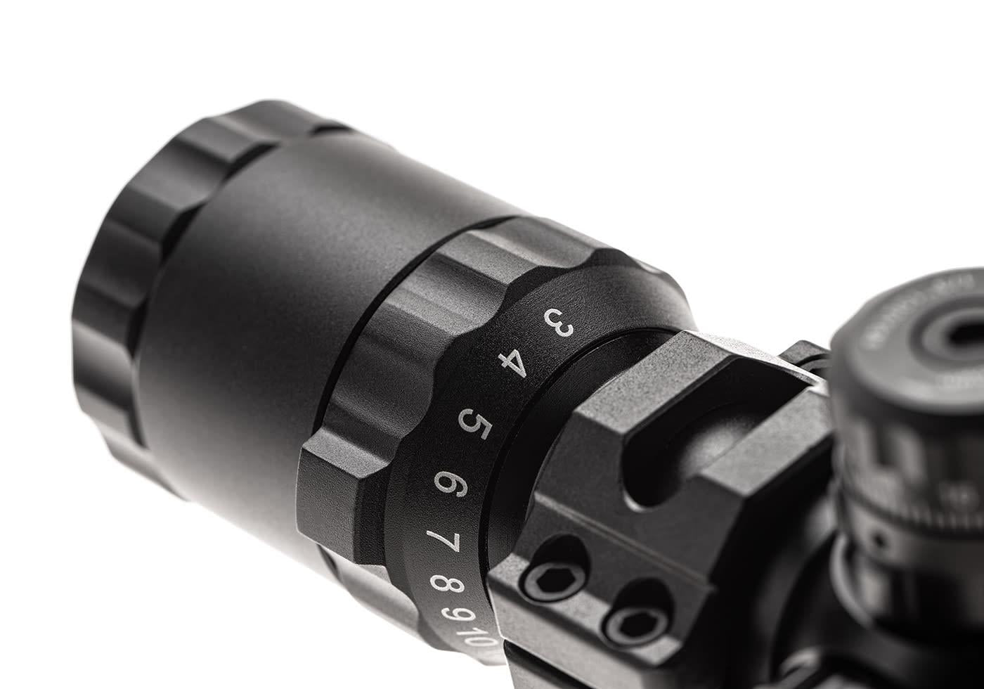 Leapers BugBuster 3-12X32 Rifle Scope Side AO Mil-Dot With QD Rings Black