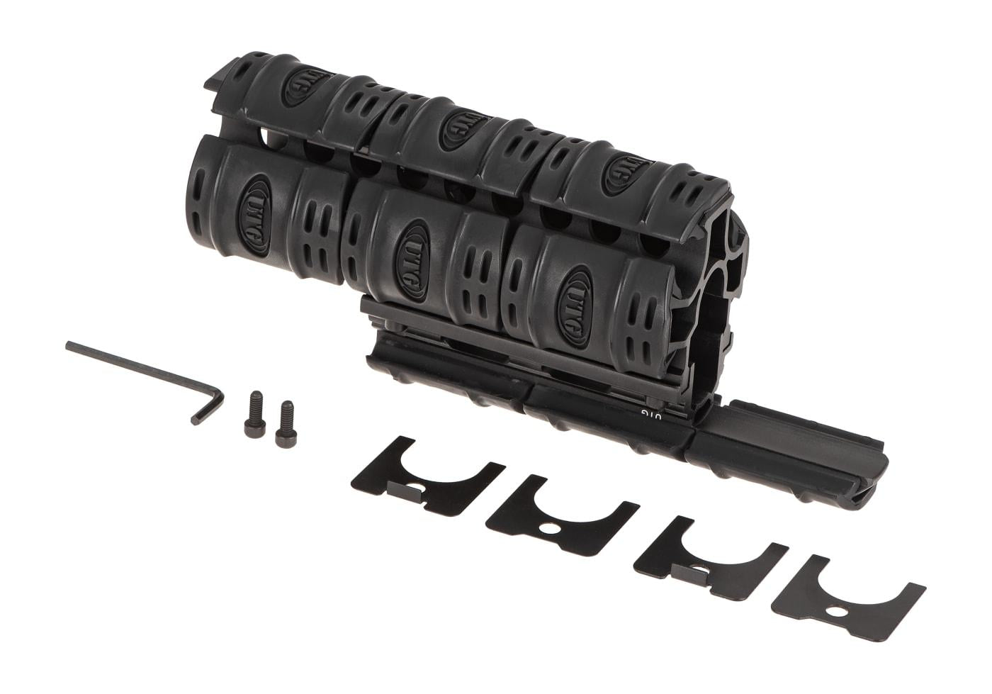 Leapers AK47 Quad Rail Handguard Black