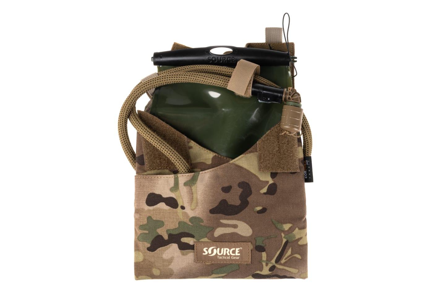 Source Kangaroo 1L Collapsible Canteen with Pouch Camo