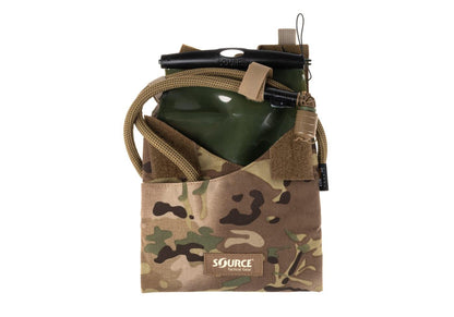 Source Kangaroo 1L Collapsible Canteen with Pouch Camo