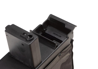 G&G Box Mag CM16 LMG without Battery 2500rds Multicam Black
