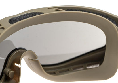 Wiley X Spear Goggle Grey / Clear / Light Rust Tan