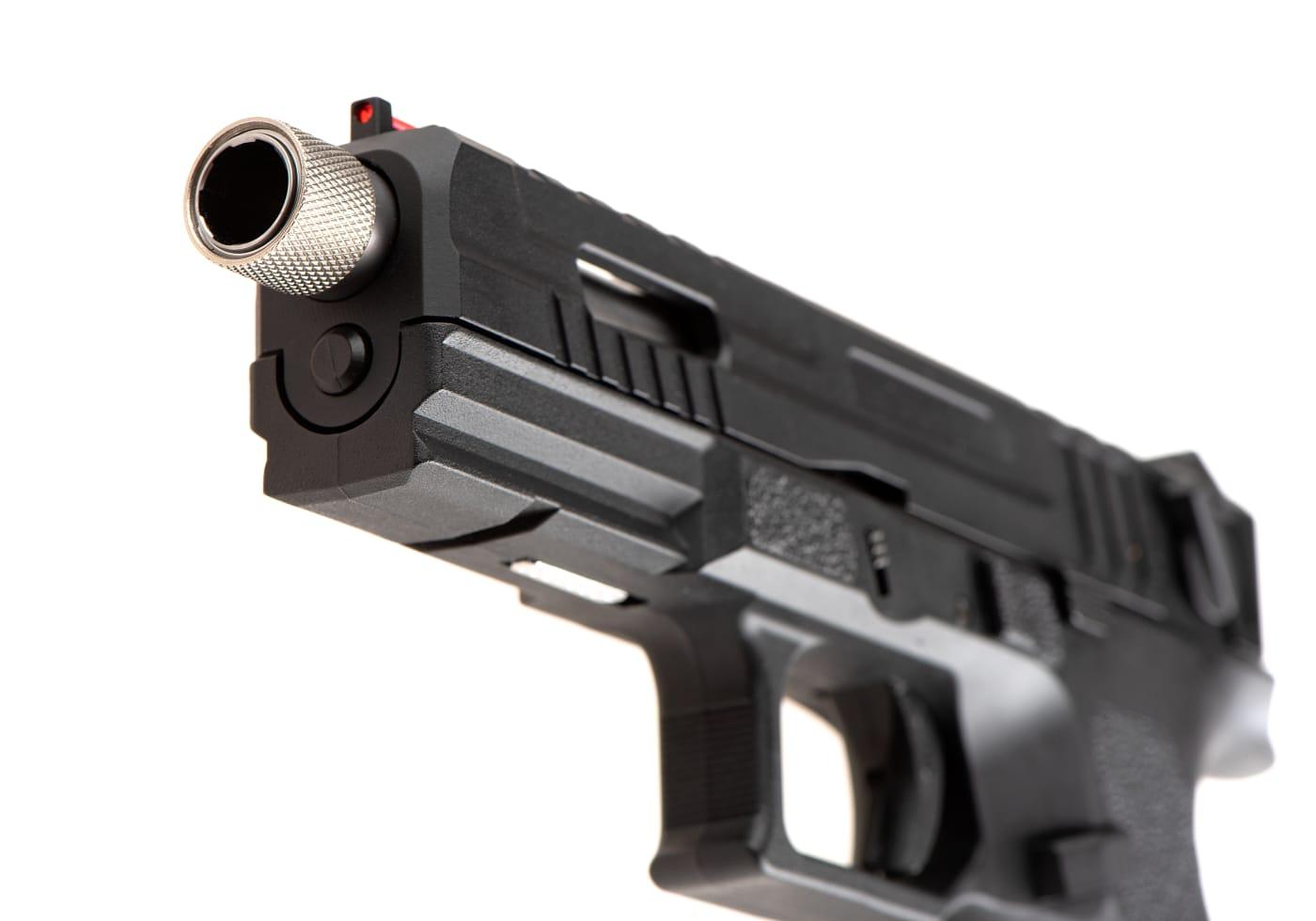 KJW KP-13F TBC Full Auto Metal Version GBB Pistol Black