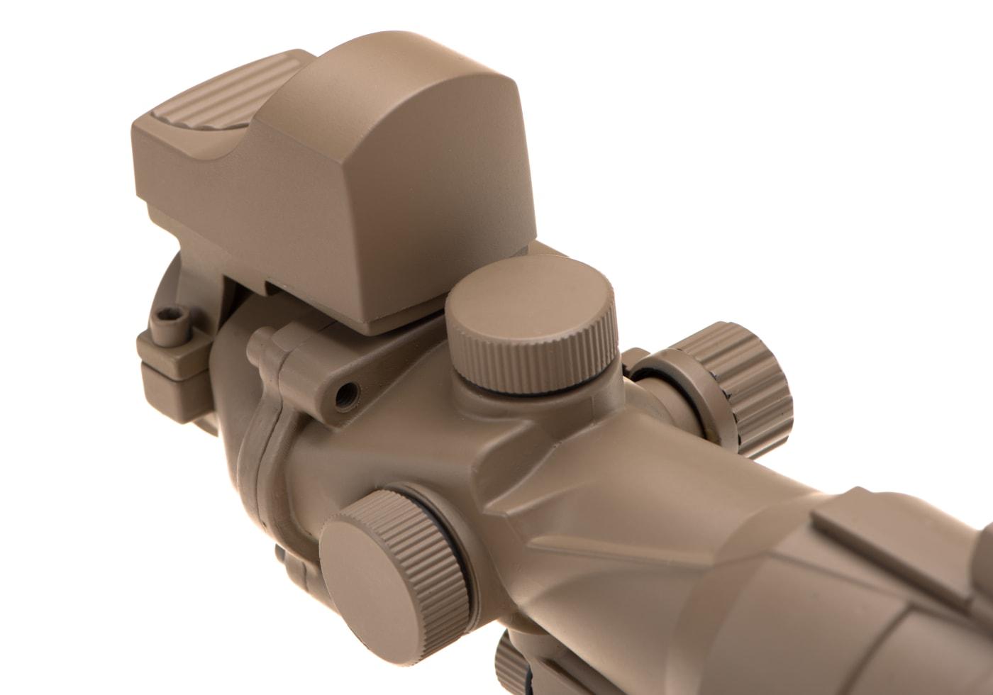 Aim-O 4x32IR Combo Combat Scope Desert