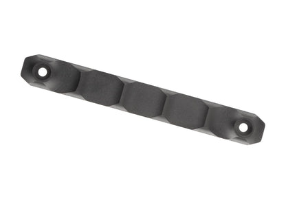 Metal Type D CNC Aluminium Rail Cover Long for M-LOK & Keymod Black