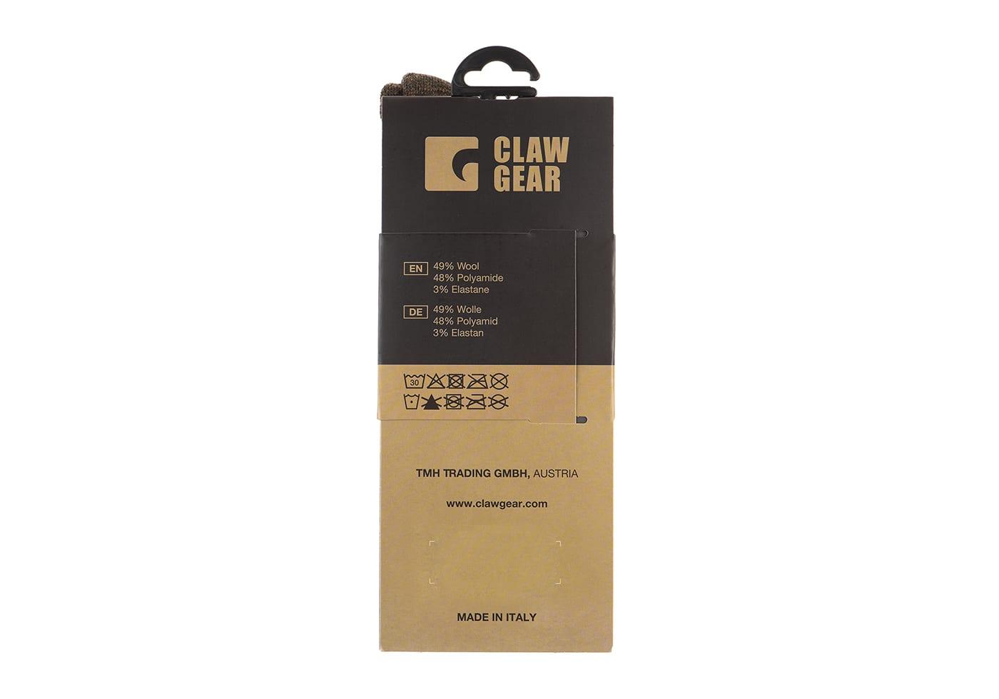 Clawgear Merino Crew Socks Green