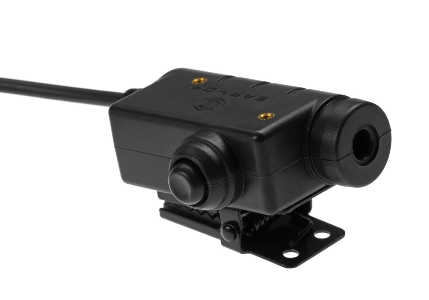 Earmor M51 Tactical PTT 3.5mm AUX Black