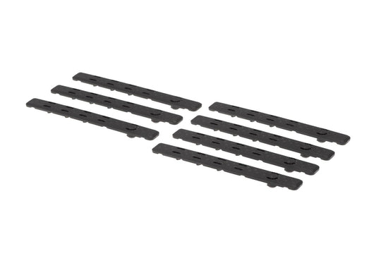 Leapers Low Profile Keymod Rail Panel Covers 7pcs Black